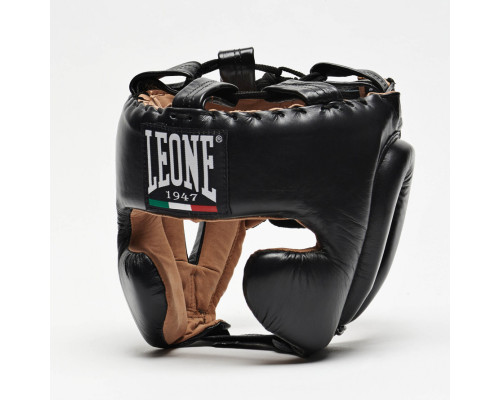 Боксерский шлем Leone Performance Black L