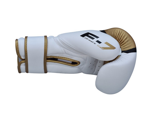 Боксерские перчатки RDX Rex Leather Gold 16 ун.