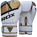 Боксерские перчатки RDX Rex Leather Gold 16 ун.