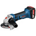 Аккумуляторная угловая шлифовальная машина Bosch GWS 18-125 V-LI Professional (060193A30B)