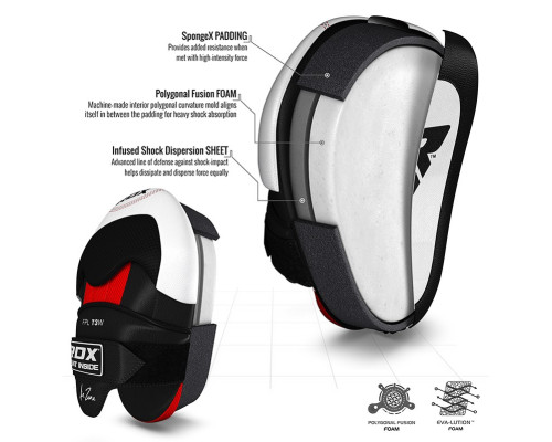 Лапы боксерские RDX Gel Focus