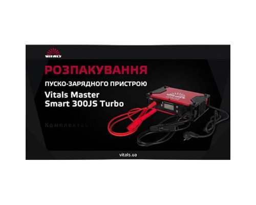 Зарядний пристрій інверторного типу Vitals Master Smart 300JS turbo