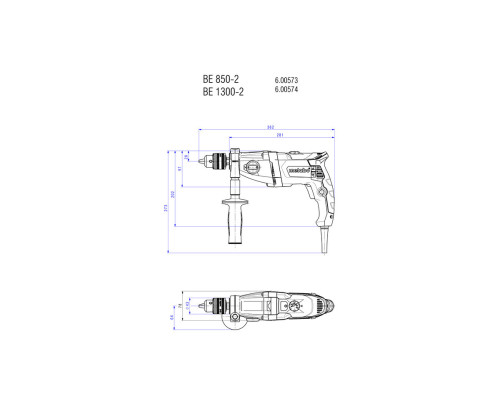 Дриль Metabo BEV 1300-2