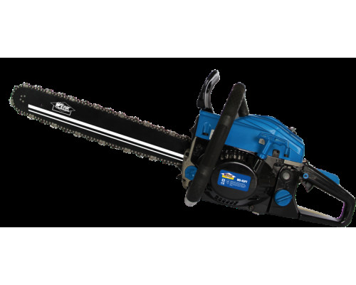 Бензопила WERK WS-45РТ, 2 шины, 2 цепи, 45см, 2,3кВт, вес 5,6кг, легкий старт