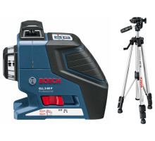 Лінійний лазерний нівелір Bosch GLL 2-80 P Professional + Штатив BS 150 (0601063205)