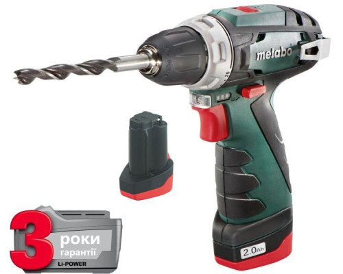 Аккумуляторный шуруповерт Metabo PowerMaxx BS Basic