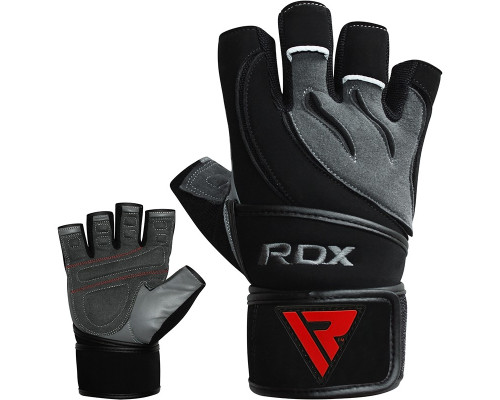 Перчатки для фитнеса RDX Pro Lift Black XL