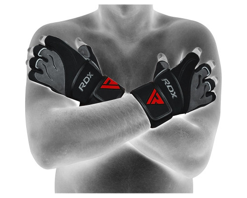 Перчатки для фитнеса RDX Pro Lift Black XL