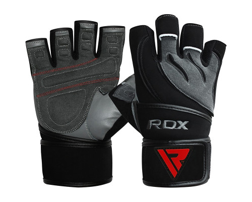 Перчатки для фитнеса RDX Pro Lift Black XL