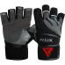 Перчатки для фитнеса RDX Pro Lift Black XL