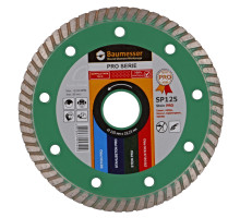 Круг алмазный отрезной 1A1R Turbo 125x2,2x8x22,23 Baumesser Stein PRO