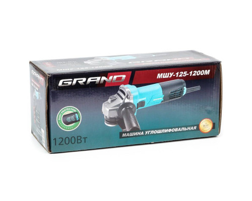 Кутова шліфмашина GRAND МШУ-125-1200М