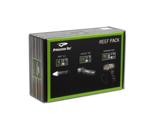 Набор фонарей для дайвинга Princeton Tec Reef Pack LED синий