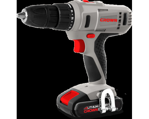 Аккумуляторная дрель-шуруповерт Crown CT21056L BMC