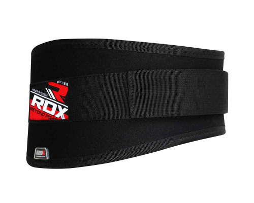 Пояс для тяжелой атлетики RDX Black XL