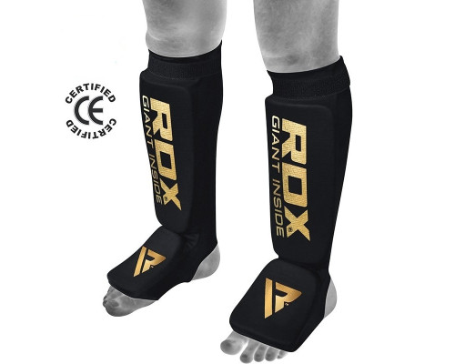 Накладки на ноги, защита голени RDX Soft Black S