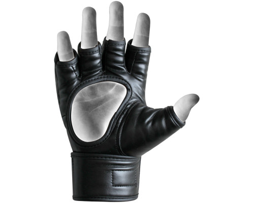 Перчатки ММА RDX Rex Leather Black XL