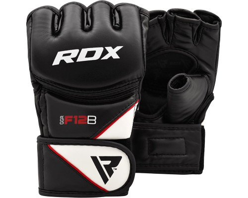 Перчатки ММА RDX Rex Leather Black XL