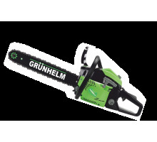 Цепная бензопила GRUNHELM GS52-18 PROFESSIONAL, 1 шина / 1 ланц, 52см3, 3,1кВт, вес 5,5кг