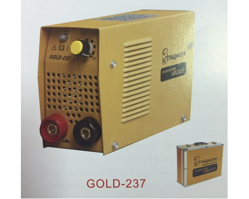 Зварювальний інвертор Гладіатор 237 Gold (Алюмінієвий кейс)