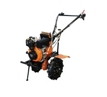 Дизельний культиватор FORTE 1050E (помаранчевий)