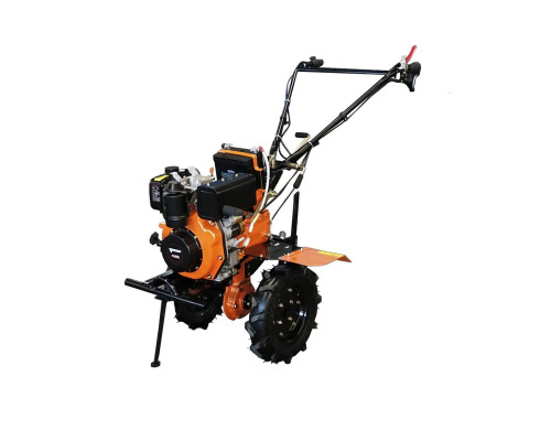 Дизельный культиватор FORTE 1050E (оранжевый)