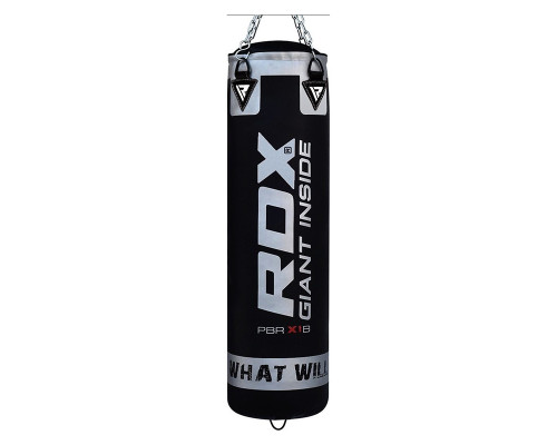 Боксерский мешок RDX Leather Black 1.2 м, 40-50 кг