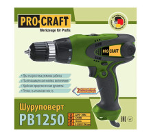 Шурупокрут мережевий PRO-CRAFT PB-1250