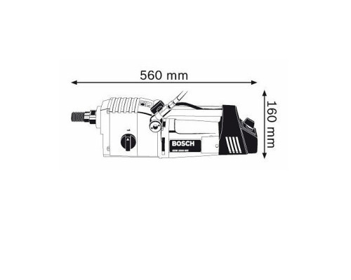 Дриль алмазного свердління BOSCH GDB 2500 WE