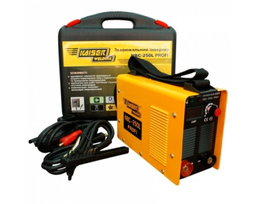 Зварювальний інвертор Kaiser NBC-250L PROFI