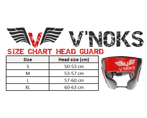 Боксерский шлем V`Noks Potente Red XL