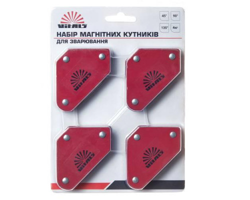 Набір магнітних кутників для зварювання Стріла Vitals WMS 4шт