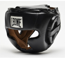 Боксерский шлем Leone Junior Black S