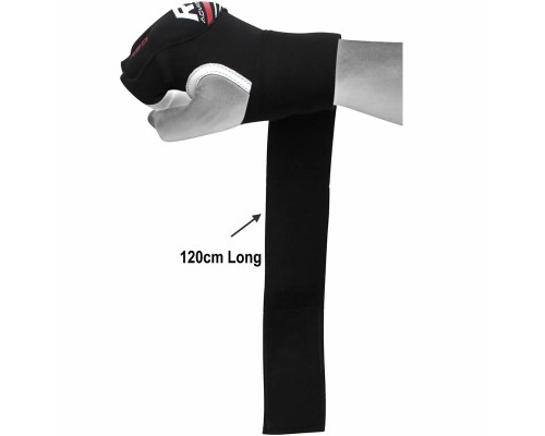 Бинт-перчатка RDX Neopren Gel Red L/XL