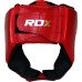 Боксерский шлем для соревнований RDX Red L