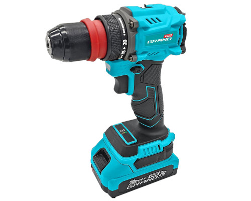 Акумуляторний шуруповерт Grand ДА-20/2 UBL PRO (BRUSHLESS)