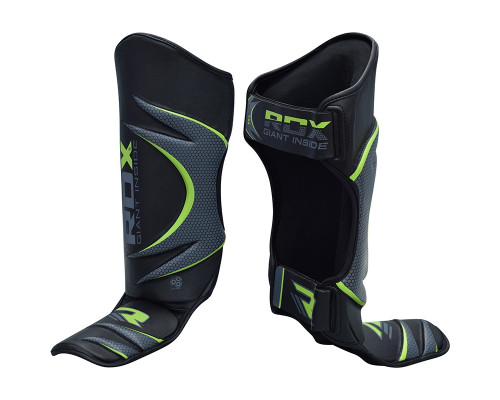 Накладки на ноги, защита голени RDX Green S/M
