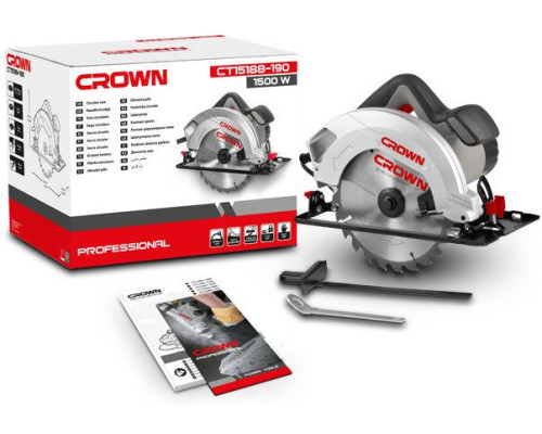Дисковая пила CROWN CT15188-190