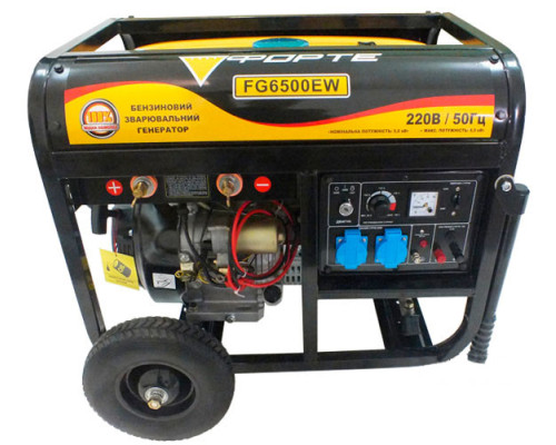 Генератор бензиновий зварювальний Forte FG6500EW