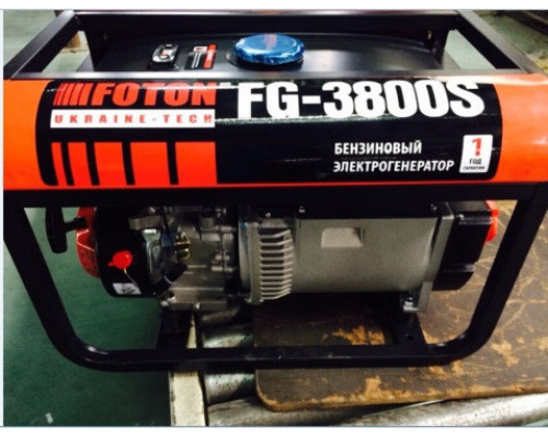 Бензиновый генератор Foton FG-3800S