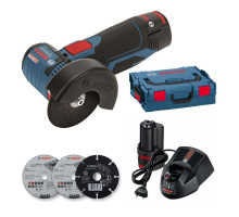 Аккумуляторная углошлифовальная машина (болгарка) Bosch GWS 10,8-76 V-EC Professional (06019F2002)