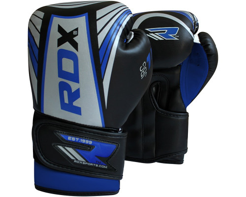Детские боксерские перчатки RDX Blue