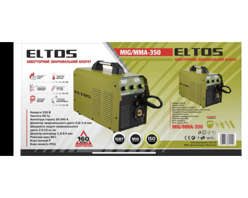 Сварочный полуавтомат Eltos MIG/MMA-350