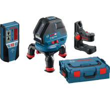 Нівелір лазерний лінійний будівник площин Bosch GLL 3-50 + BM1 + LR2 (0601063803)
