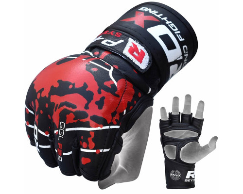Перчатки ММА RDX Blood L