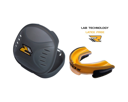 Капа боксерская RDX Gel 3D Elite Gold