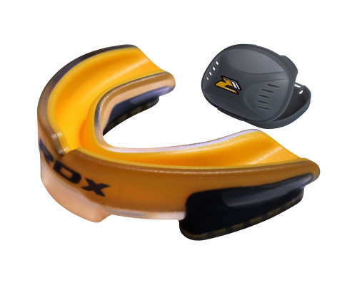 Капа боксерская RDX Gel 3D Elite Gold