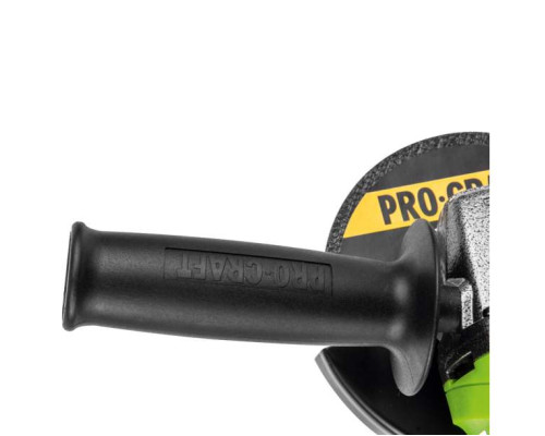 Шліфмашина кутова PRO-CRAFT PW-1200Е 125 мм (Регулювання обертів) EU