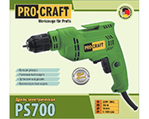Дриль PRO-CRAFT PS-700 без ударна