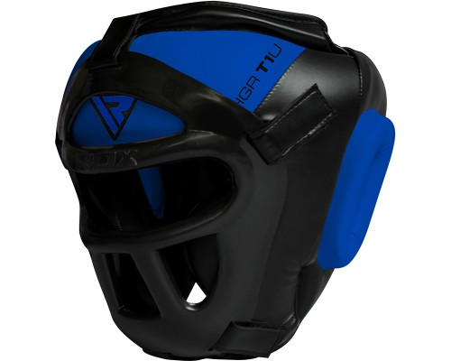 Боксерский шлем тренировочный RDX Guard Blue S